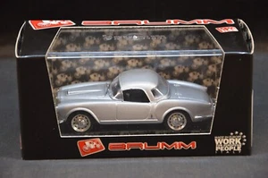BRUMM 1/43 LANCIA B24 HARD TOP 1955 ARGENTO R315-02 DIE CAST MODEL MADE IN ITALY - Foto 1 di 3