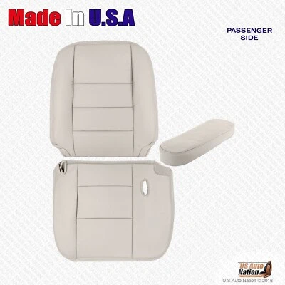 Ford Crown Victoria 2005 2006 2007 pasajero parte inferior superior cubierta de cuero reposabrazos Foto 1 de 4