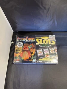 Hoyle Casino Empire and Slots & Video Poker Sierra CD Rare Vintage PC Mac - New - Picture 1 of 6