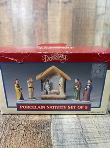 Belén de porcelana Lemax Old World Village Christmas Village 1992 de colección - Imagen 1 de 10