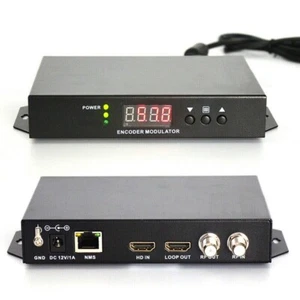 HDMI to Coax Modulator Send HDMI Video Source up 1080p to All TVs as HD CATV ... - Picture 1 of 3