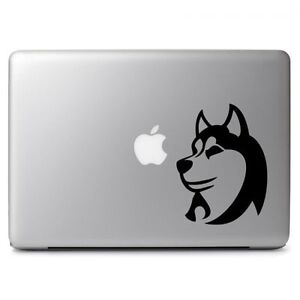 Husky Dog Decal Sticker for Macbook Laptop Car Window Bumper SUV Wall Art Decor