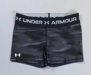 Girl's Youth Under Armour UA Fitted Shorts NEW - Picture 1 of 5