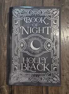 Book of Night by Holly Black, Owlcrate, Sprayed Edges, Signed. - Picture 1 of 14