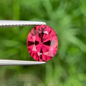 2.85 Cts Natural Umbalite Garnet Pink Color Oval Cut Loose Gemstone Tanzania - Picture 1 of 7
