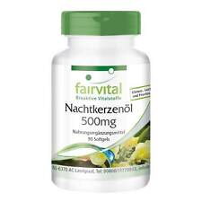 Nachtkerzenöl 500 mg 90 Softgels - kaltgepresst - Gamma-Linolensäure | fairvital