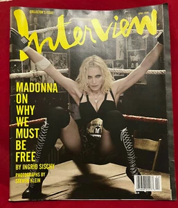 Revista de entrevistas Madonna abril de 2008 sin etiqueta excelente estado - Imagen 1 de 1