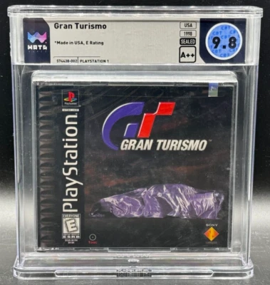 Gran Turismo Sony PlayStation PS1 Sealed New WATA 9.8 A++ TOP POP 3 Graded - Image 1 of 2