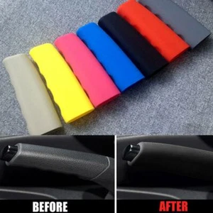 Silicone Car Hand Brake Cover Interior Parking Handle Lever Handbrake Boot Case - Picture 1 of 12