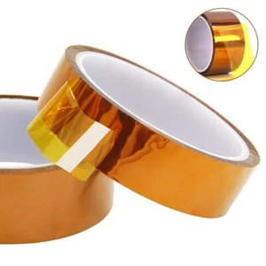 30m Long Gold Finger High Temperature Resistant Tape Polyimide Tape - Picture 1 of 11