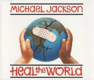 MICHAEL JACKSON Heal The World RARE Australian 3trk 1992 CD Single - Picture 1 of 3