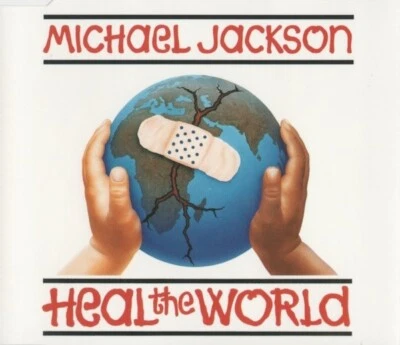 MICHAEL JACKSON Heal The World RARE Australian 3trk 1992 CD Single - Image 1 of 3