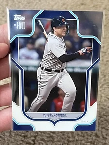 2023 Topps X J-Rod Show Out Collection Miguel Cabrera #45 - Detroit Tigers - Picture 1 of 2