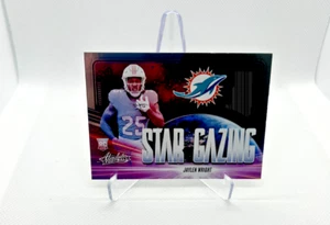 Jaylen Wright RC - 2024 Absolute Star Gazing Insert #10 - Miami Dolphins - Picture 1 of 2
