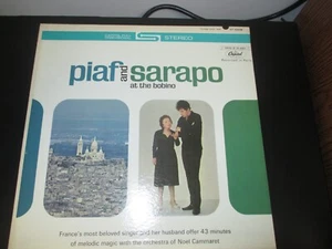 Piaf & Sarapo At The Bobino Vinyl LP-Capitol Records Stereo Original - Picture 1 of 7