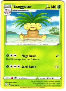 Exeggutor 2/172 Pokemon SWSH: Brilliant Stars - Picture 1 of 3
