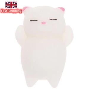 Cat Pattern Cute Mini Squeeze Stress Relief Toy(1pc)(White Cat) - Zdjęcie 1 z 7