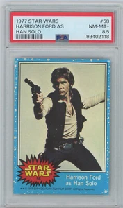 1977 Topps Star Wars HARRISON FORD as HAN SOLO PSA 8.5 Series 1 - Picture 1 of 2