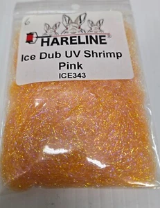 Ice Dub " UV Shrimp Pink " #ICE343 Dubbing - Picture 1 of 3