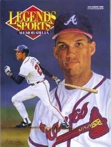 Sports Legends Price Guide Dave Justice Cover volume 5 number 4 - 1992 Magazine - Imagen 1 de 1