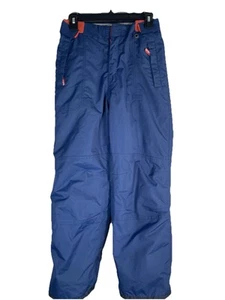 Boden Mini Ski Snow Snowboard Pants Youth Boys Sz 11-12 Medium Blue Bright - Picture 1 of 15