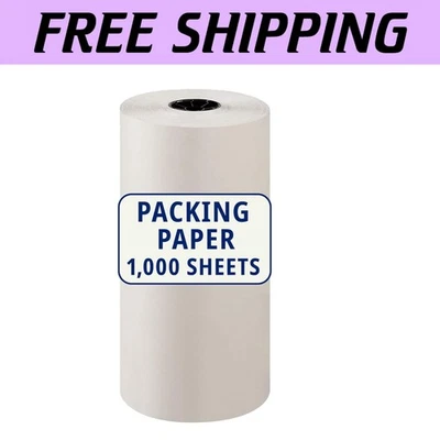 Eco-Friendly 18" Packing Paper Roll - 1000 Sheets for All Your Packaging Needs - Image 1 of 4