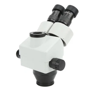 Microscope Head 3.5X-45X 7X-90X Zoom Microscope Head Adjustable Optical Glass - Zdjęcie 1 z 12