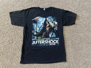 AFTERSHOCK SHIRT t-shirt 2014 Tour short sleeve black - Picture 1 of 3