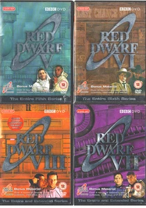 Red Dwarf  Series 5-8 Set - DVD - 12 -  Science Fiction Comedy TV Series, Good - Picture 1 of 5