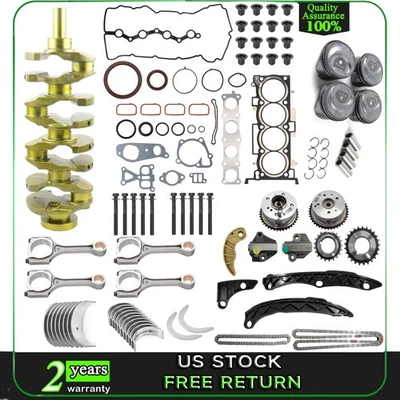 G4KJ 2.4L Engine Replace Overhaul Kit For Hyundai Tucson Kia Sorento Optima DOHC - Image 1 of 4