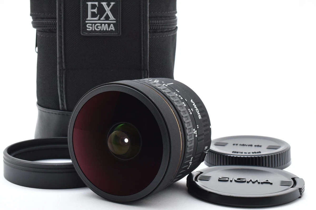 SIGMA EX DG FISHEYE　　ケース付き Sigma Fisheye Camera Lens for Canon for sale | eBay