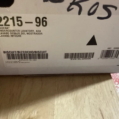 Fregadero bajo montaje con galleta de desbordamiento Kohler 2215-96 Ladena Foto 1 de 4