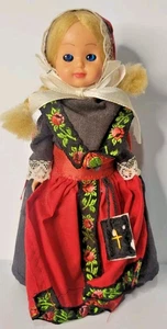 Vintage National Puppen Made in Italy hellblaue Augen - Bild 1 von 6