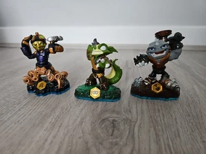Skylanders Swap Force Figures Bundle Rubble Rouser Stink Bomb Spy Rise - Picture 1 of 4