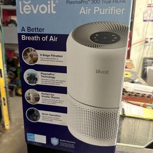 Levoit Plasma Pro 300S-P Smart True HEPA Smart Air Purifier White NEW Free Ship - Picture 1 of 7