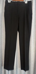 CHICO'S Secret Stretch Straight Leg Pants  Black Size US Size 1/ 8R Regular NWT - Picture 1 of 9