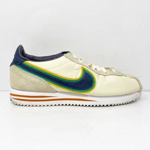 Nike Mens Cortez Basic Premium DJ5183-100 White Casual Shoes Sneakers Size 5 - Picture 1 of 12