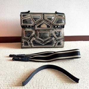 DELVAUX 2WAY Bolso de Mano Bolso de Hombro GM Gladiador PVC con Garantía - Templado - Imagen 1 de 3