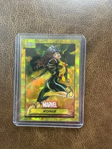2024 Topps Chrome Marvel Sapphire Yellow Rogue #96 35/75 - Picture 1 of 2