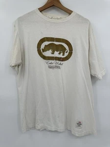 Rare Vintage Y2K Echo ECKO Unlimited Men’s White Size M T-Shirt 1972 THRASHED!! - Bild 1 von 9