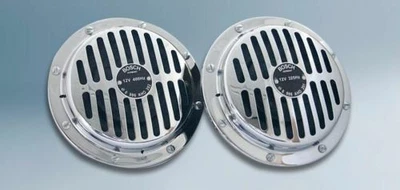 Bosch Horns Griglia Cromo Vintage VW, Porsche, Mercedes, BMW, Porsche, Ford - Image 1 of 2
