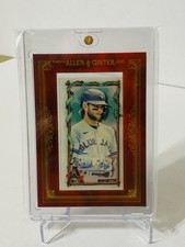 2023 Topps Allen & Ginter - Bo Bichette - Framed Cloth Mini #d 02/10