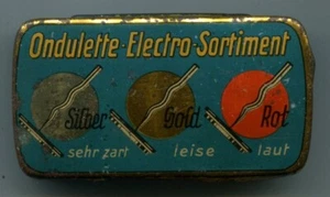 Grammophon-Nadeldose "Ondulette Electro" 3 Fächer -  - Schellack -  -  - DIVERSE - Bild 1 von 1