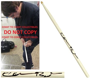Batería firmada por el baterista Clem Burke Blondie certificado de autenticidad prueba exacta autografiada - Imagen 1 de 4