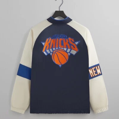 Chaqueta cortavientos Kith for the New York Knicks de nailon con un cuarto de cremallera para hombre talla XL Foto 1 de 4