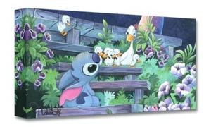 Lilo & Stitch Disney Fine Art Michelle St. Laurent Ltd Ed TOC Family Blossoms - Bild 1 von 1