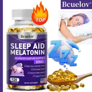 Sleep Aid 120 Cápsulas - Mejora la calidad del sueño y alivia el estrés emocional - Imagen 1 de 12