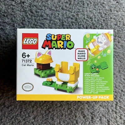Super Mario Lego Cat Mario Power-Up Pack 71372 BRAND NEW FACTORY SEALED retired - Image 1 of 3