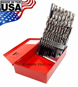 Norseman 29pc CN-TECH NITRIDE-CRYO M7 Drill Bit Set 1/16-1/2 MADE IN USA CT-29 - Picture 1 of 4
