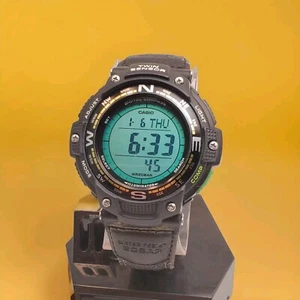 CASIO ILLUMINATOR SGW-100B DIGITAL COMPASS TWIN SENSOR MEN'S WATCH NEW BATTERY  - Picture 1 of 10
